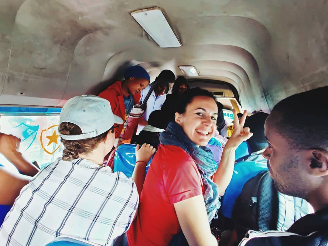 Daladala budget transport in Arusha, Tanzania