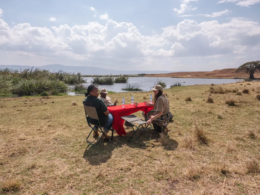 Crater Picnic Lunch